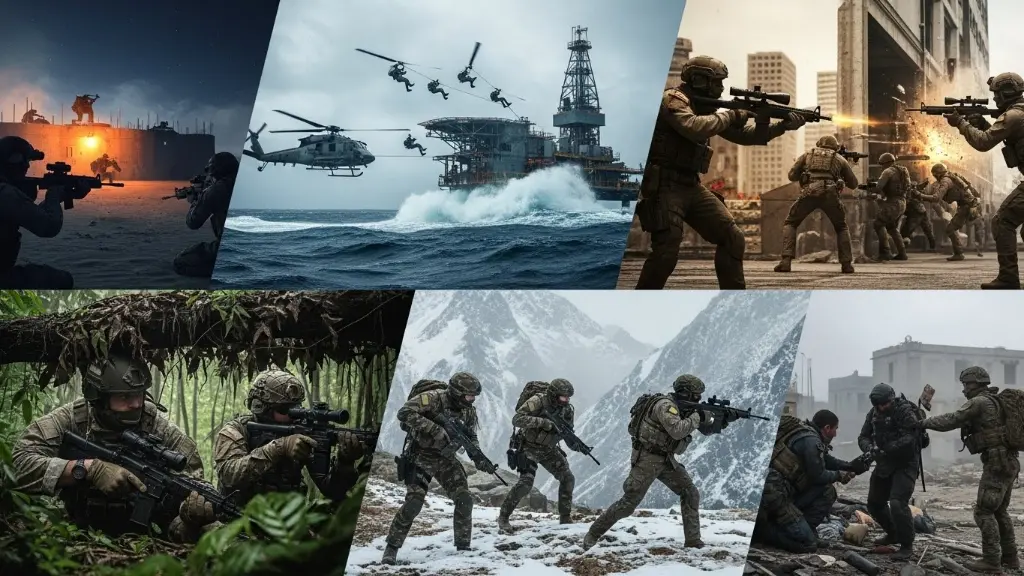 Types of Special Forces Missions
