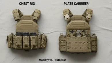 chest rig vs plate carrier